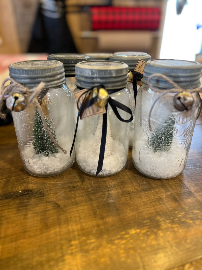 Snow Globe Jars by Willow Tree Collectibles