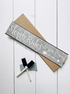 Holiday DIY Sign Kit - NOW 50% OFF