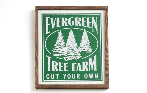 Tree Farm Sign -