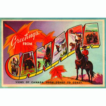 Canada postcard