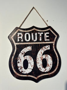 Route 66 - Wall Sign