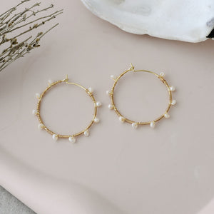 Hoops & Dangle Earrings by Glee Jewelry