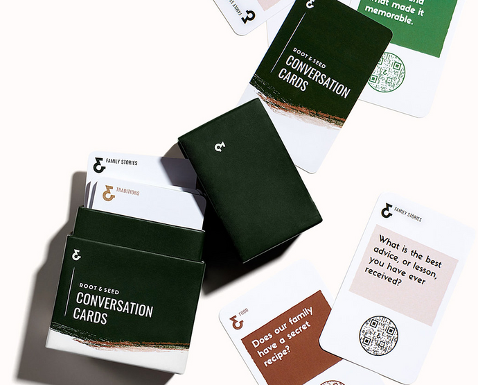 Conversation Card Game by Root & Seed