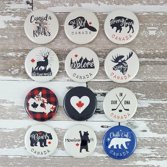Oh Canada Pins-Concession Road Mercantile