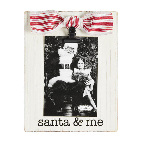 Santa And Me Frame